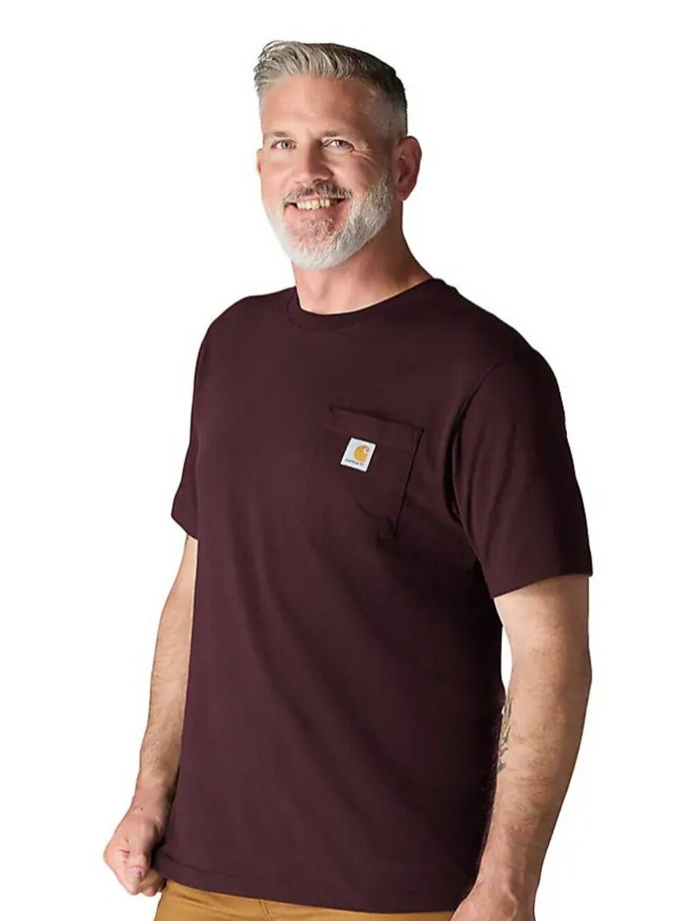 NWT Carhartt Men’s K87 Heavyweight Pocket Tee – Loose Fit